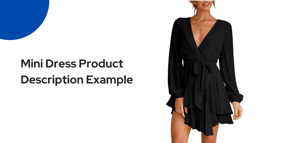 Mini Dress Product Description Example Featured Image