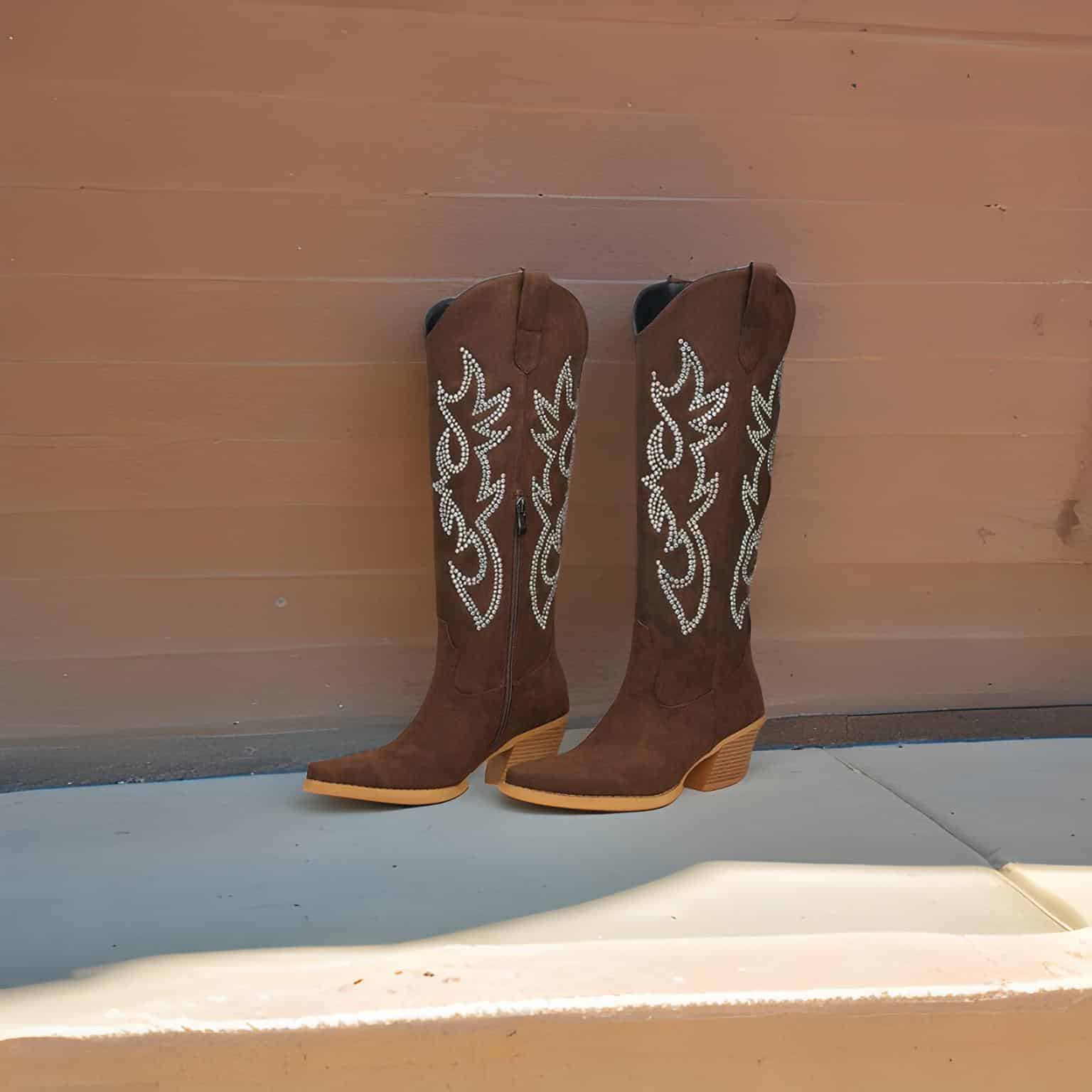 shoes photography cowboy boots example
