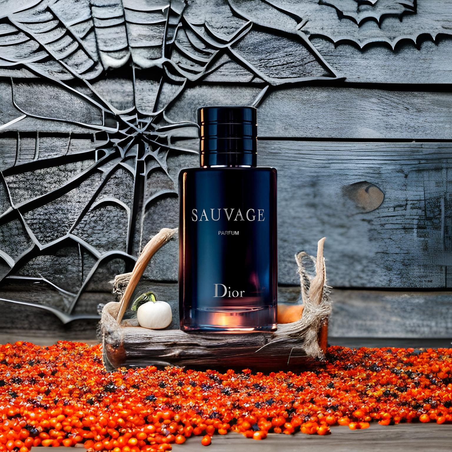 halloween product photography perfume bottle example